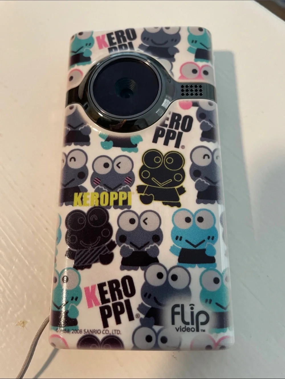 Flip Video MinoHD Rare Keroppi Pattern Digital Video Camera